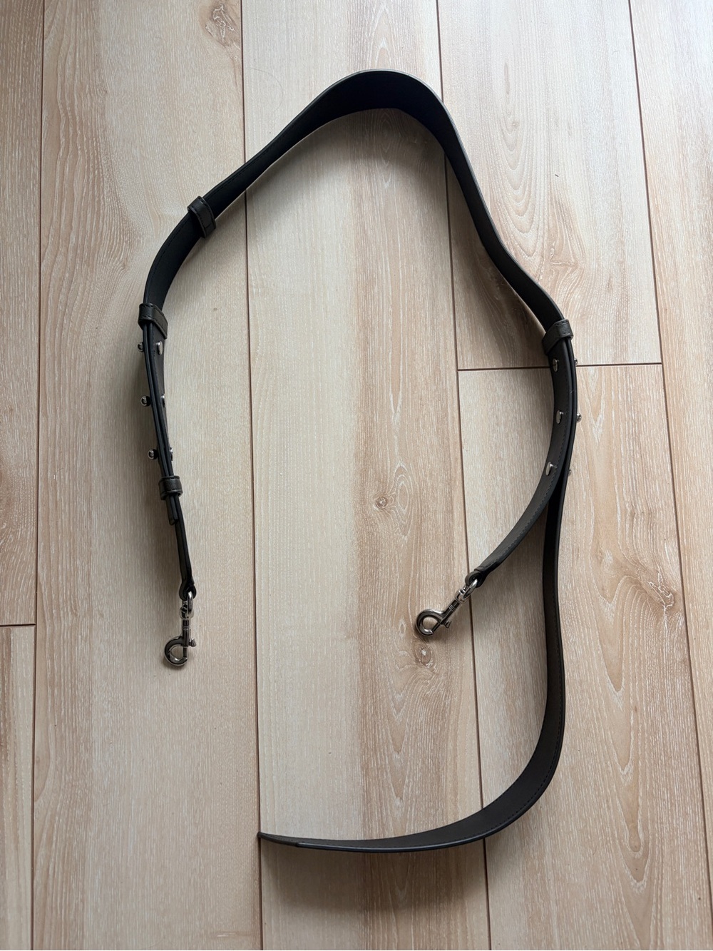 ALL SAINTS Crossbody Strap for handbag black and green.
